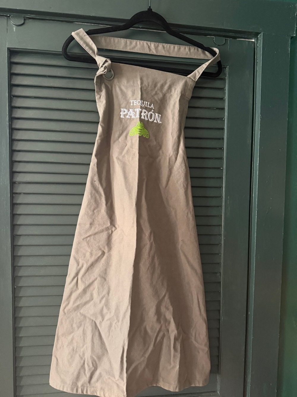 Grey patron grilling apron